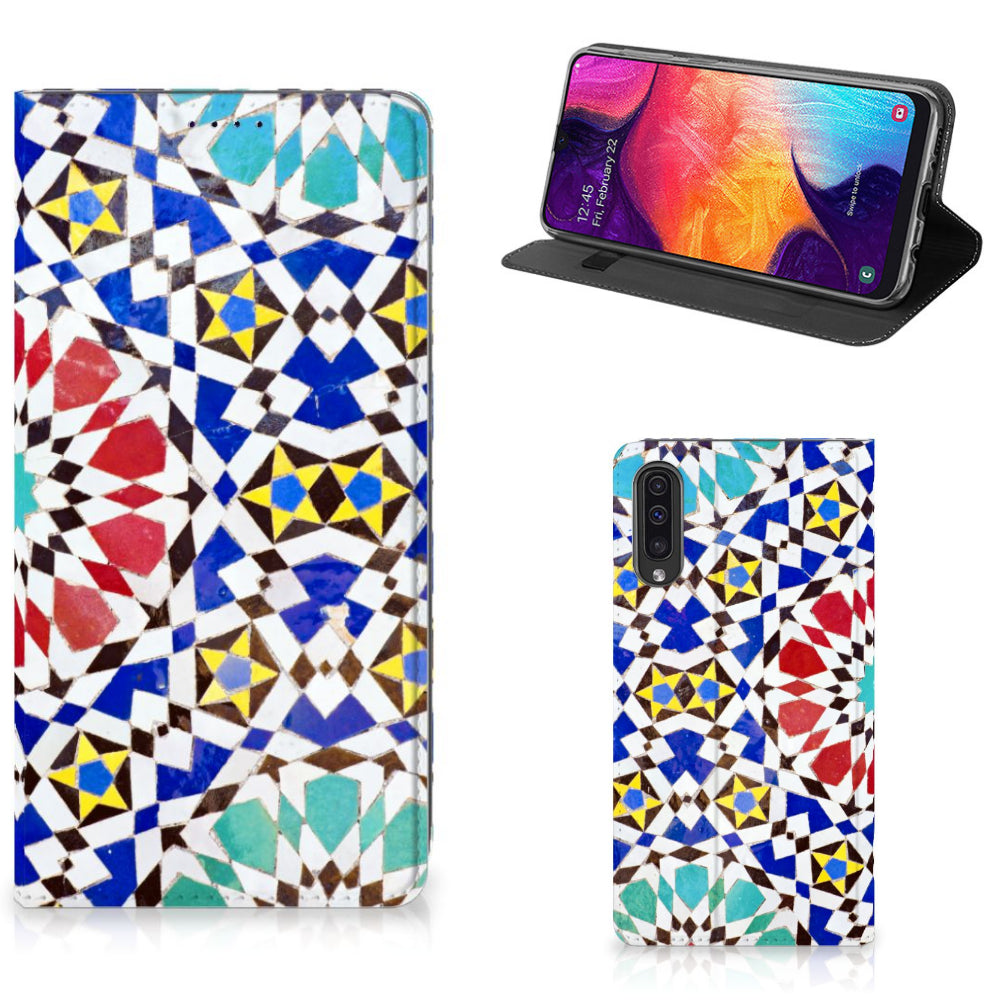 Samsung Galaxy A50 Standcase Mozaïek