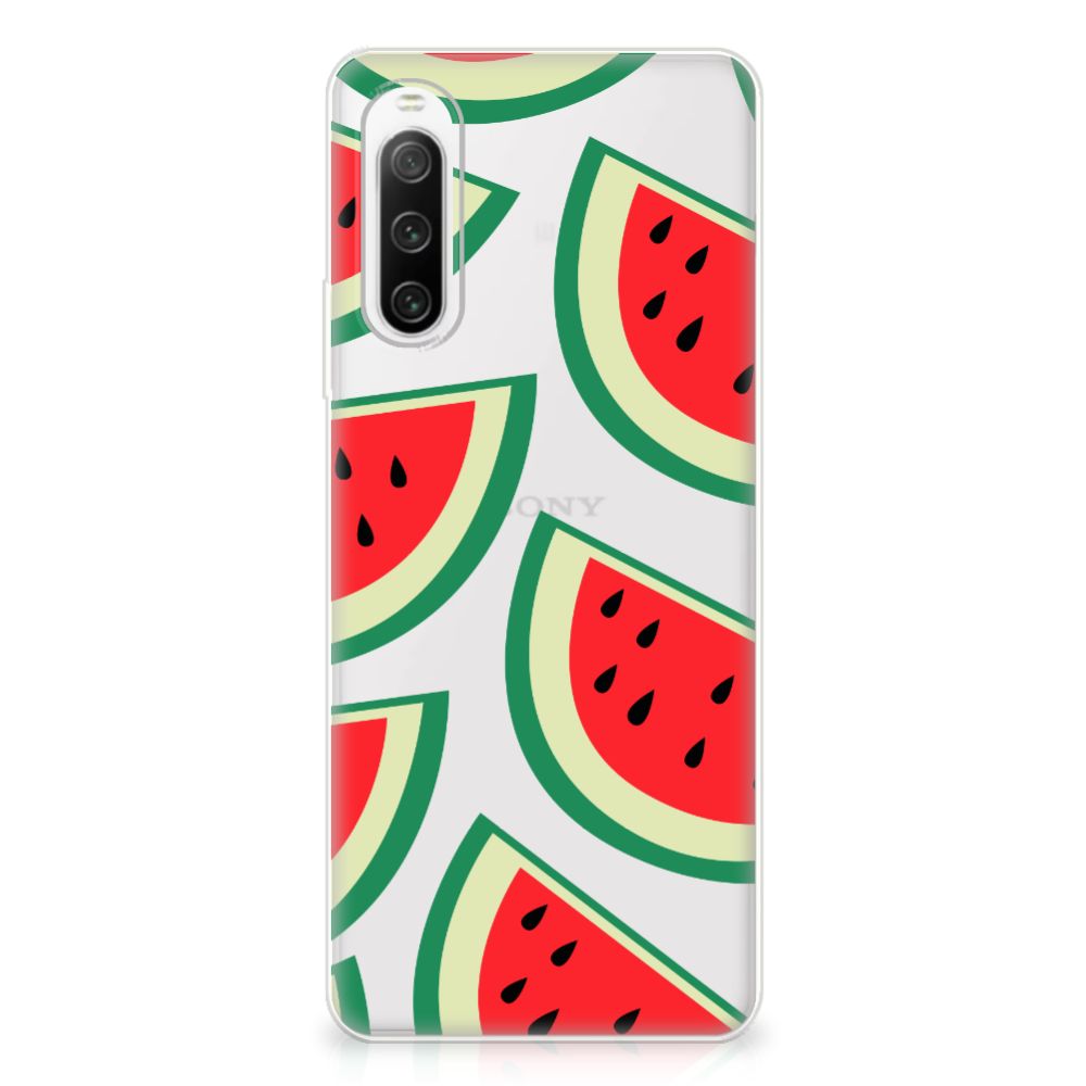 Sony Xperia 10 IV Siliconen Case Watermelons