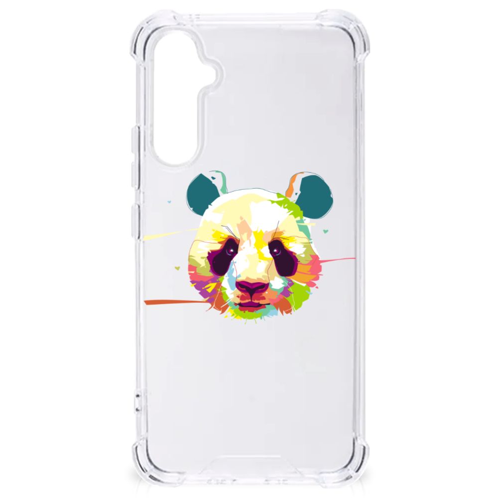 Samsung Galaxy A34 Stevig Bumper Hoesje Panda Color