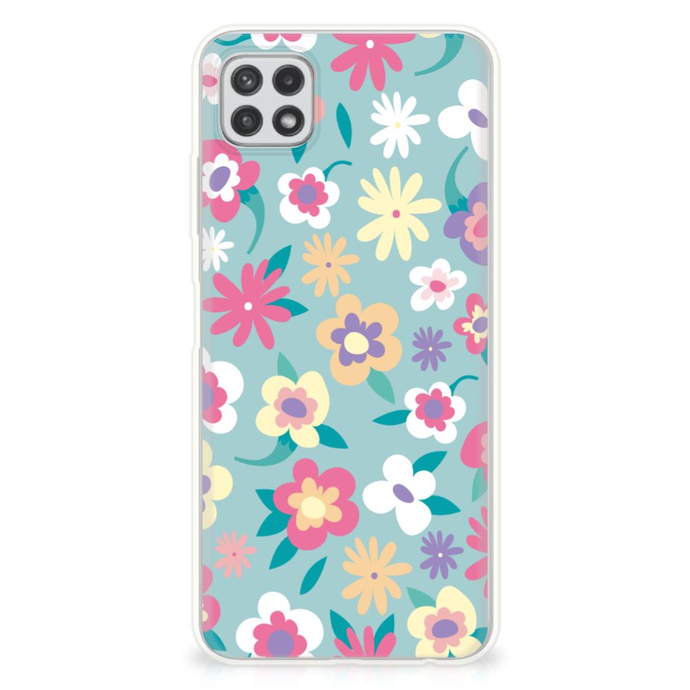 Samsung Galaxy A22 5G TPU Case Flower Power
