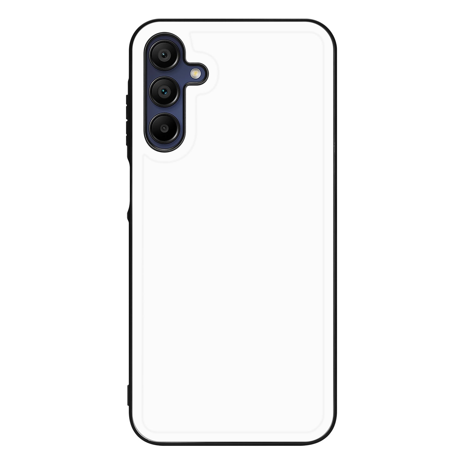 Back Cover Hoesje Geschikt voor de Samsung Galaxy A15 Zwart | Wit