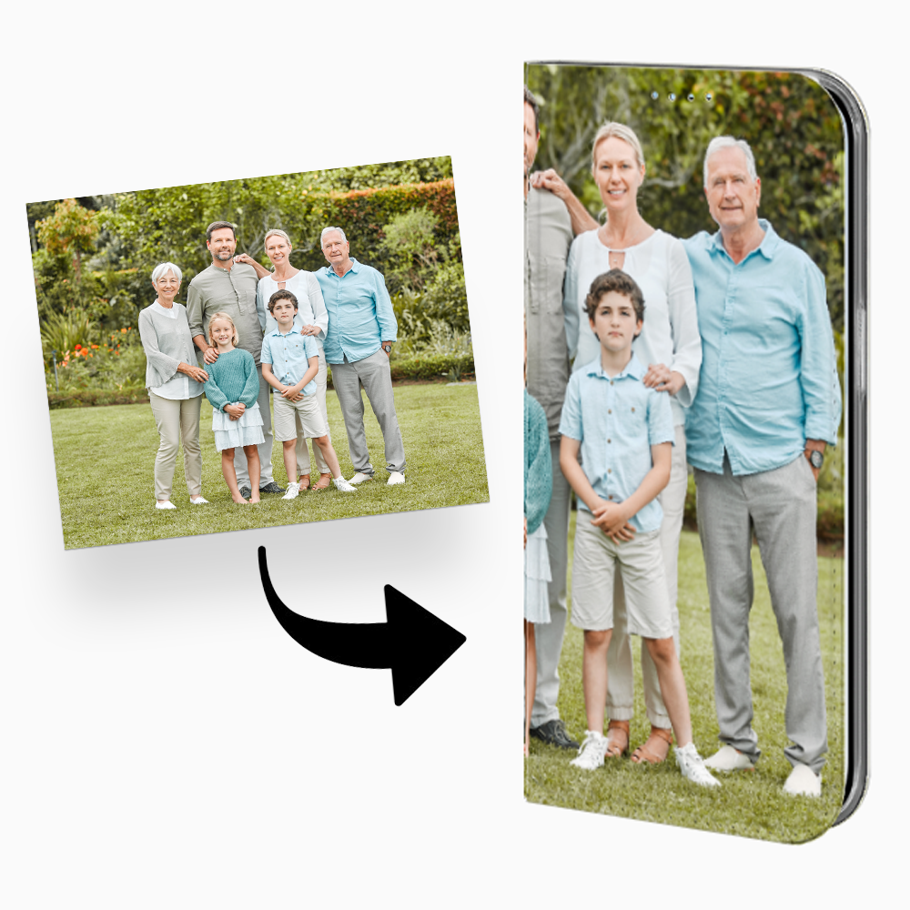 Stand Case Hoesje Geschikt voor de iPhone 15 Wit met Pashouder