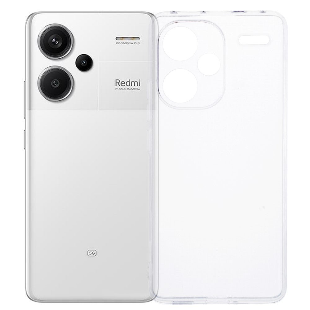 TPU Back Cover Hoesje voor de Xiaomi Redmi Note 13 Pro Plus Transparant