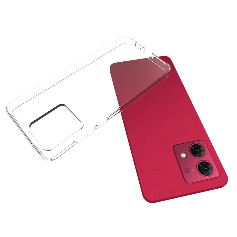 TPU Back Cover Hoesje voor de Motorola Moto G84 Transparant