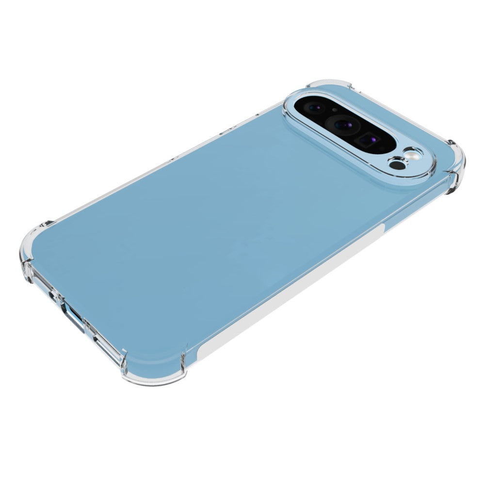 Anti-shock Back Cover voor de Google Pixel 9 Transparant