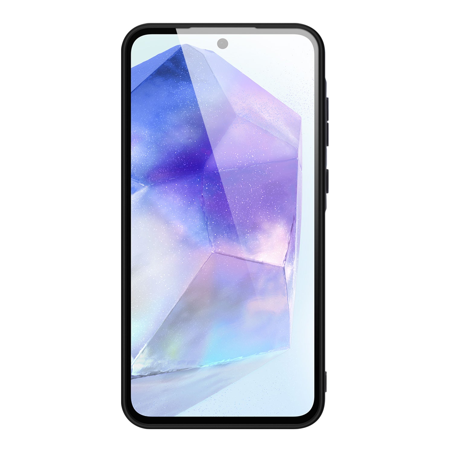 Back Cover Hoesje Samsung Galaxy A55 Zwart | Wit