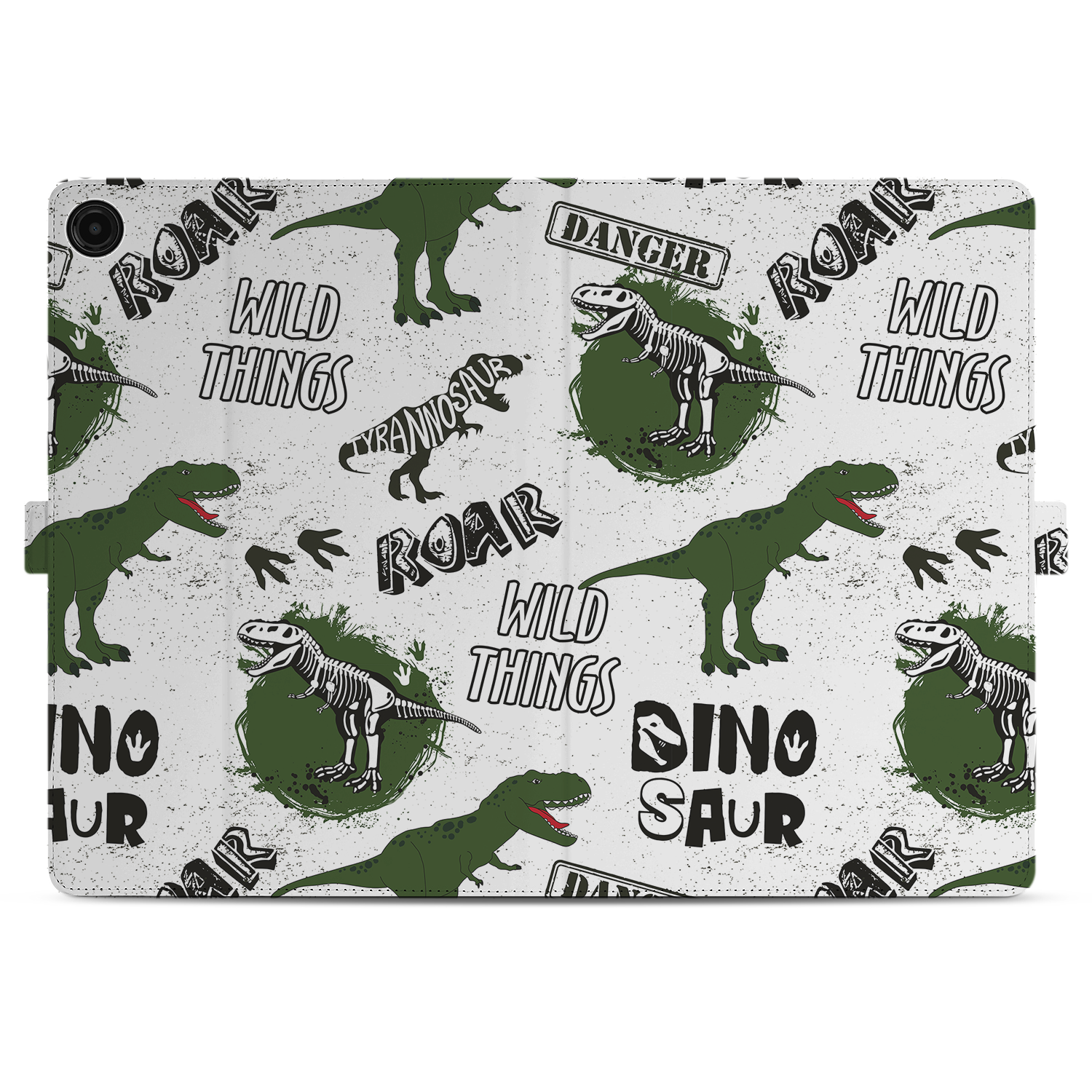 Uniek Samsung Galaxy Tab A9 Plus Tablethoesje Dino Design | B2C Telecom