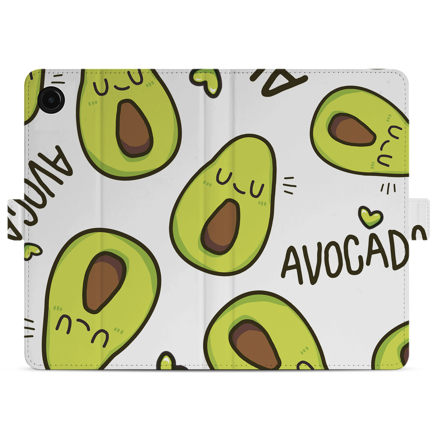 Uniek Samsung Galaxy Tab A9 Tablethoesje Avocado Design | B2C Telecom