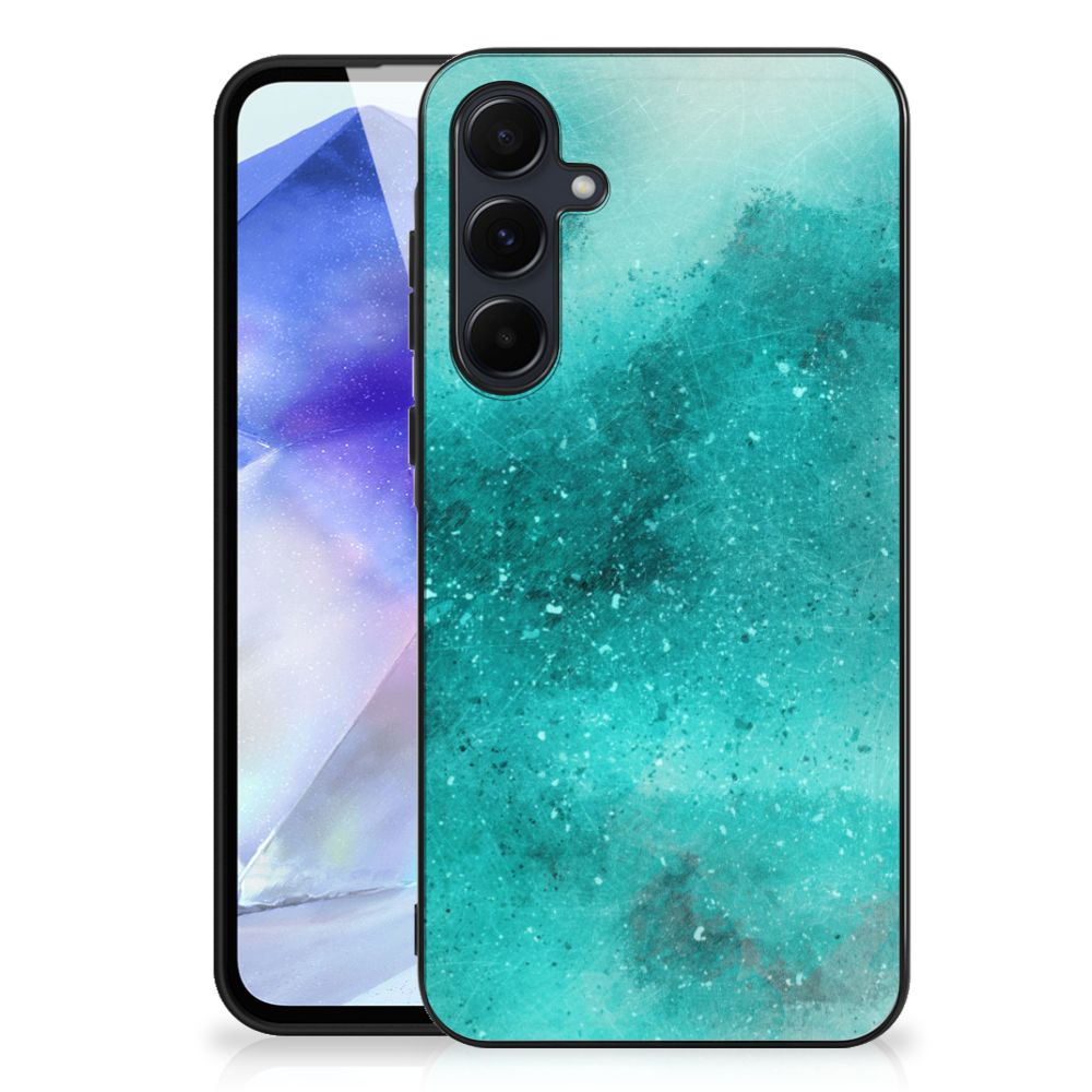 Kleurrijke Telefoonhoesje Samsung Galaxy A55 Painting Blue