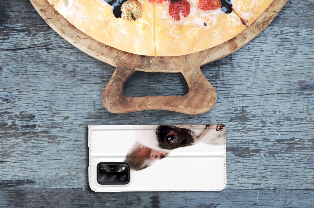 OPPO A74 4G Hoesje maken Franse Bulldog - B2C Telecom