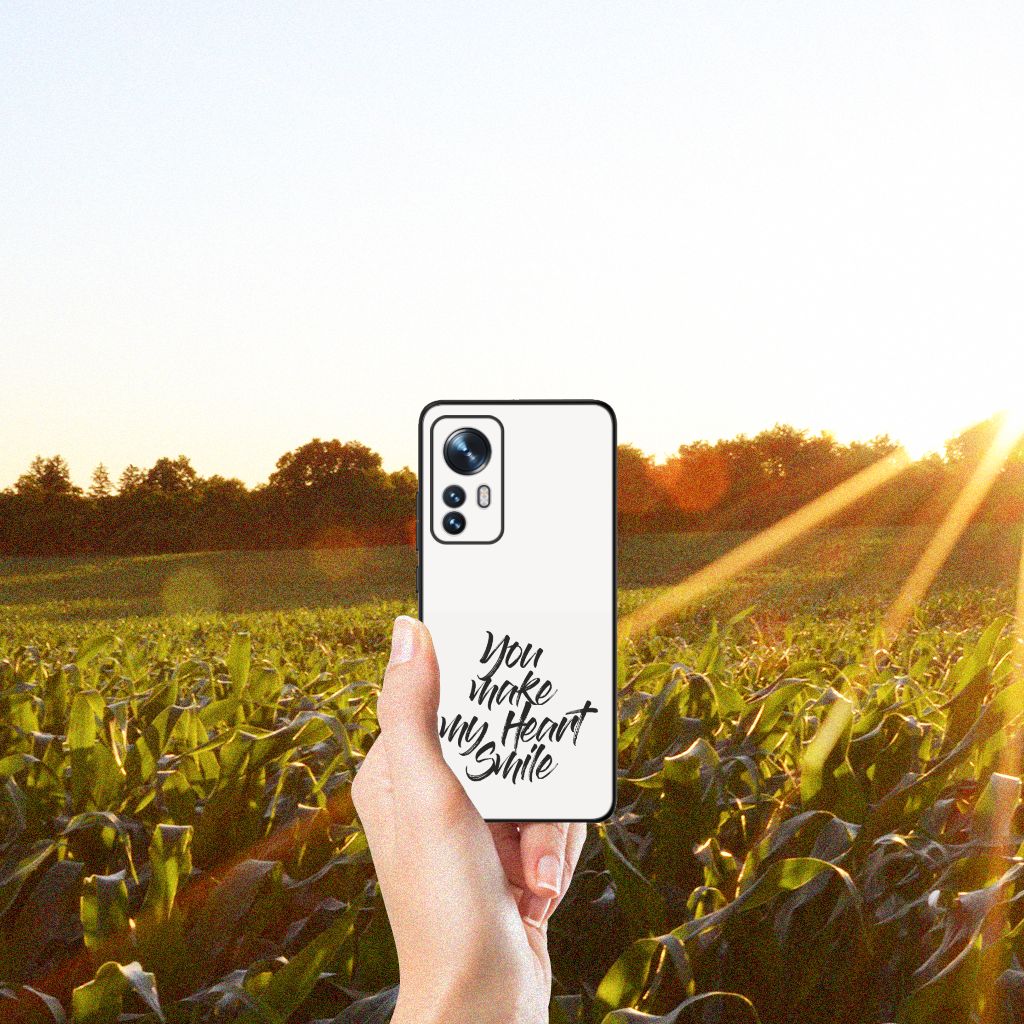 Xiaomi 12 | 12X Telefoon Hoesje met tekst Heart Smile B2C Telecom