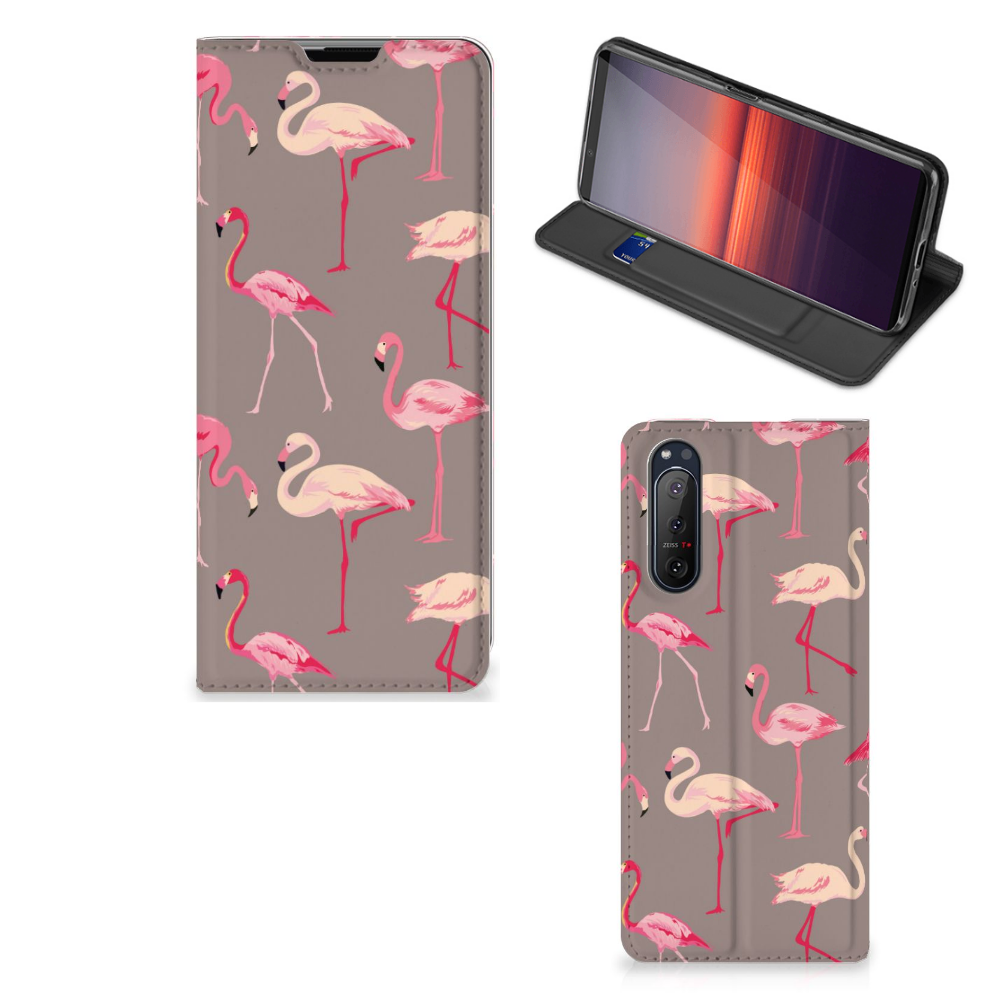 Sony Xperia 5 II Hoesje maken Flamingo - B2C Telecom