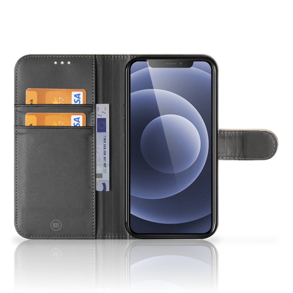 iPhone 12 | 12 Pro (6.1") Flip Cover Wereldkaart