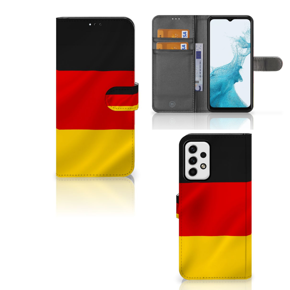 Samsung Galaxy A23 Bookstyle Case Duitsland