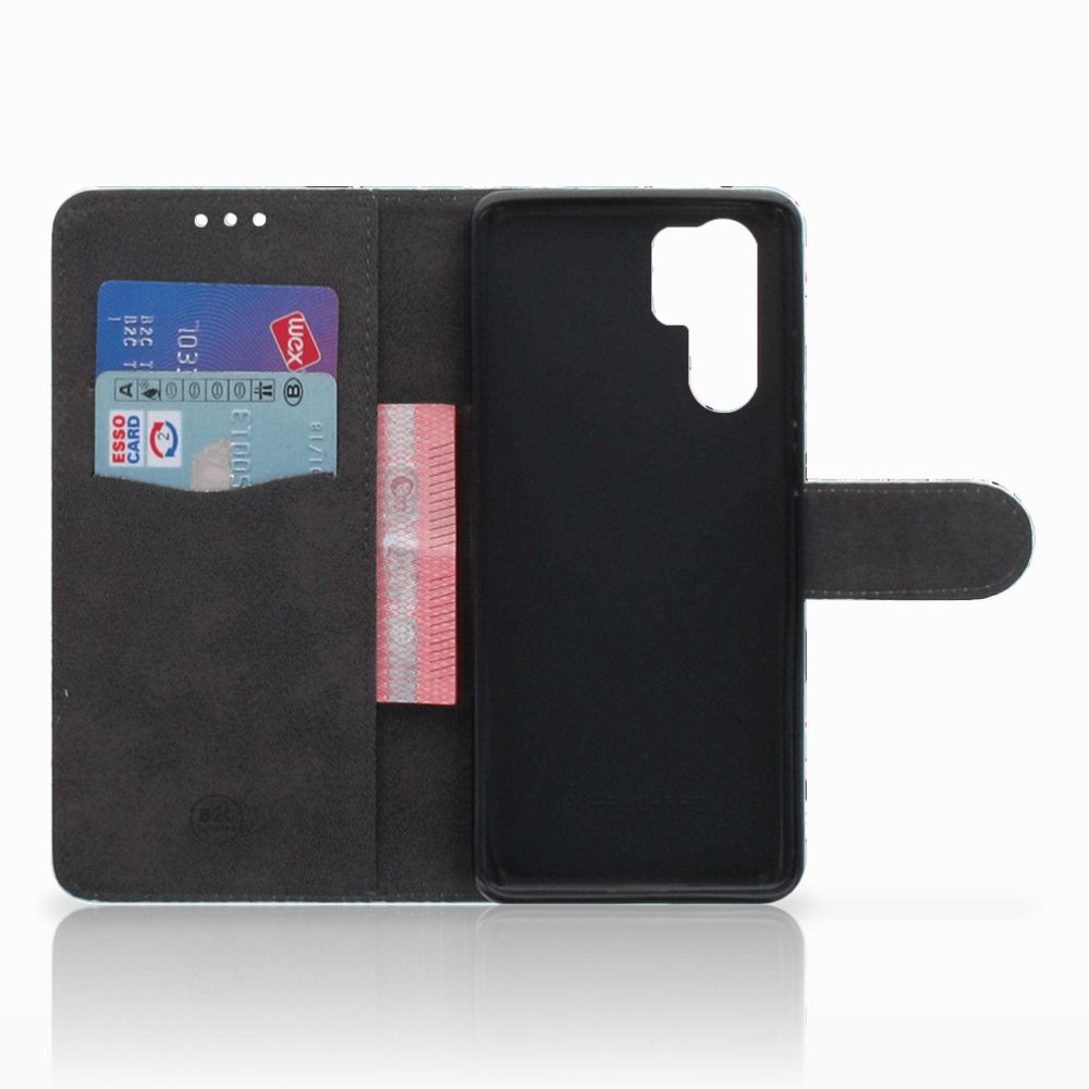 Huawei P30 Pro Telefoonhoesje met Pasjes Hondjes