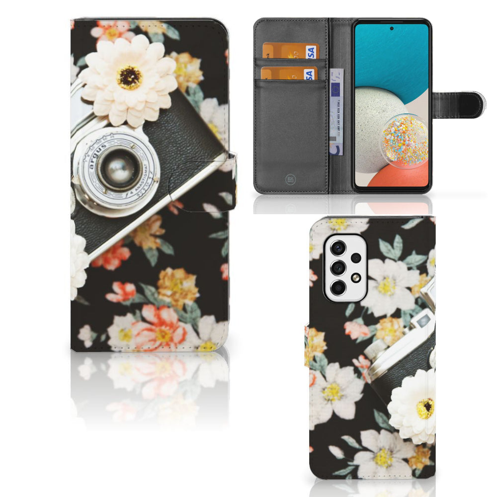 Samsung Galaxy A53 Telefoonhoesje met foto Vintage Camera