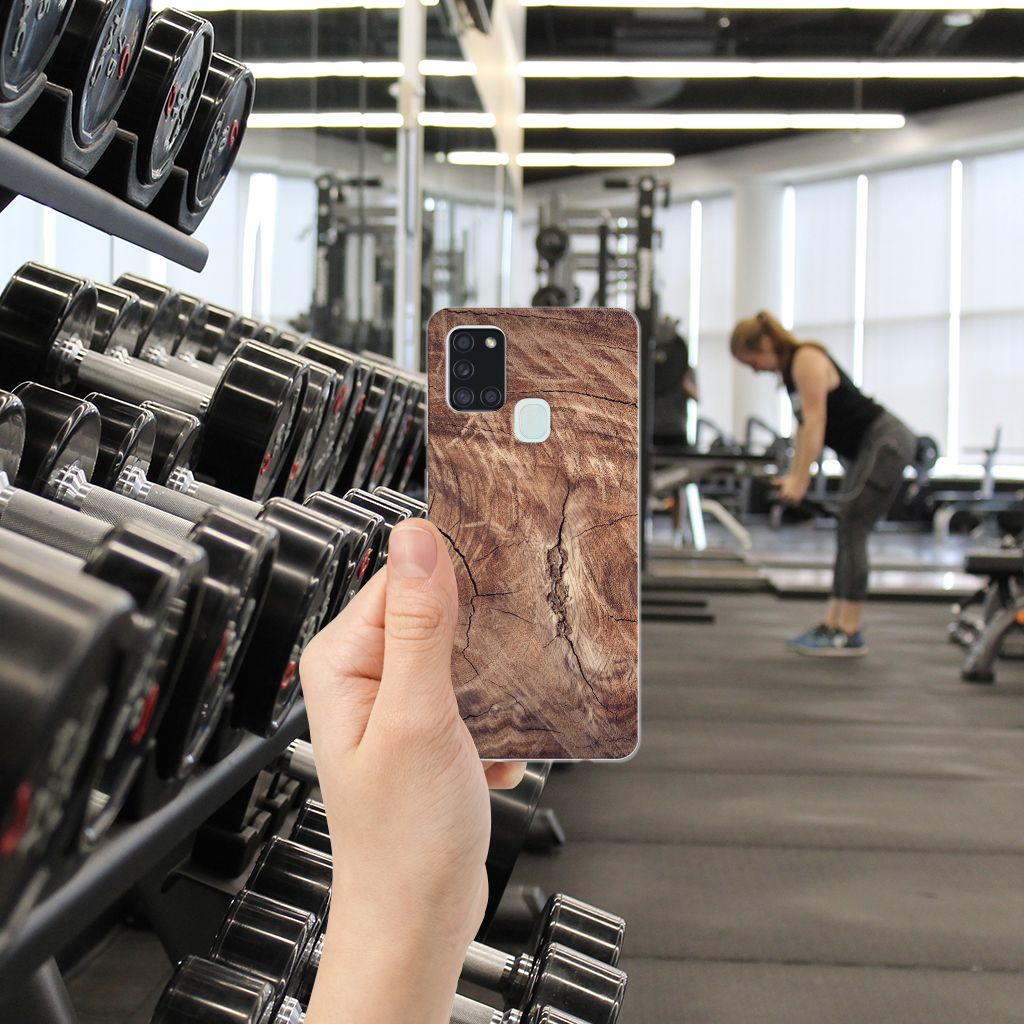 Samsung Galaxy A21s Bumper Hoesje Tree Trunk B2C Telecom