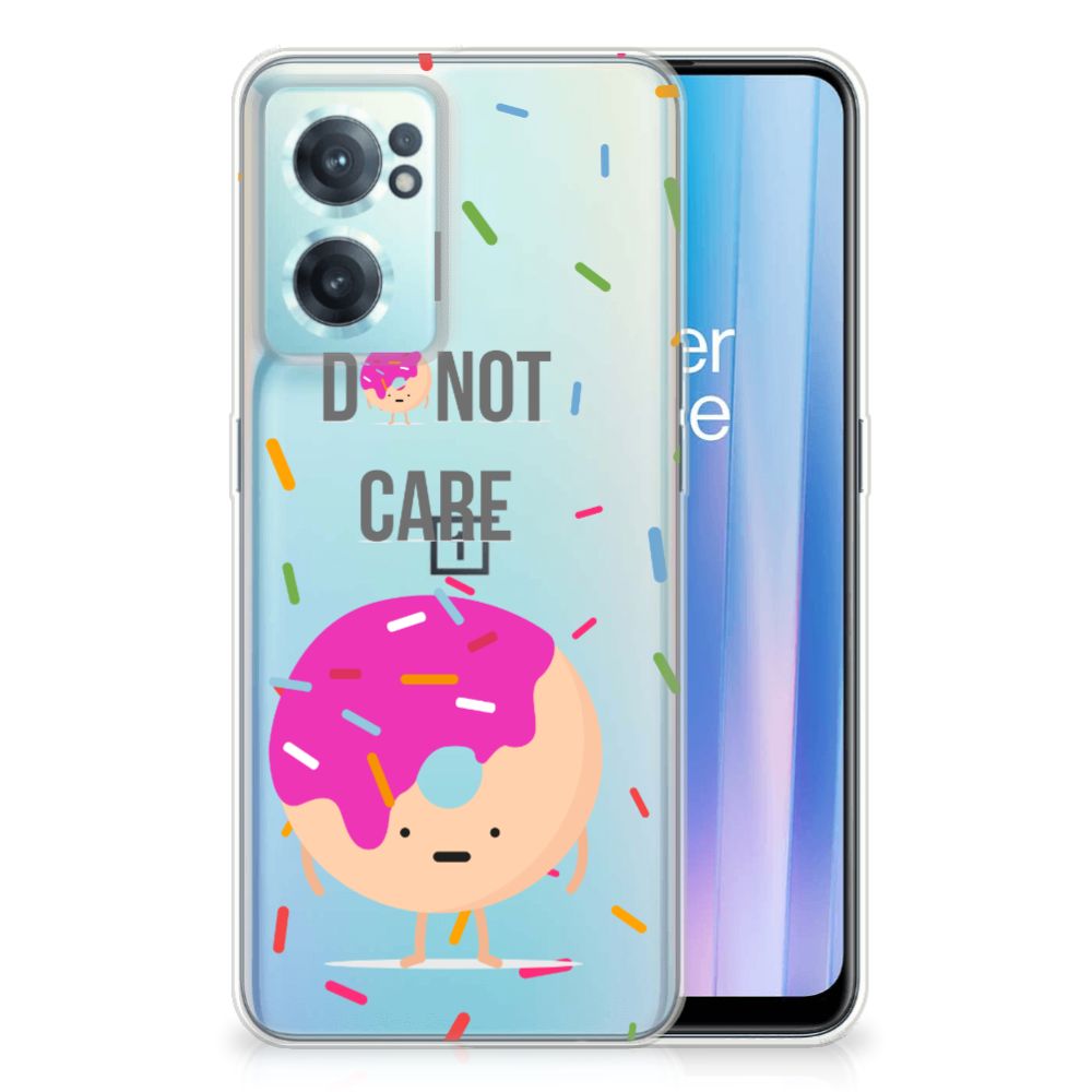 OnePlus Nord CE 2 5G Siliconen Case Donut Roze B2C Telecom