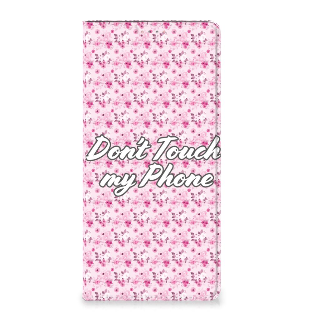 Samsung Galaxy A13 (4G) Design Case Flowers Pink DTMP