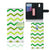 Nokia 2.3 Telefoon Hoesje Zigzag Groen