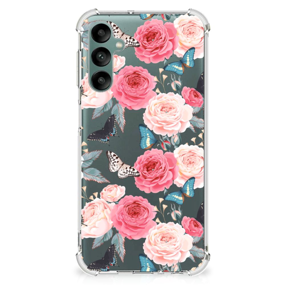 Samsung Galaxy A24 Case Butterfly Roses B2C Telecom