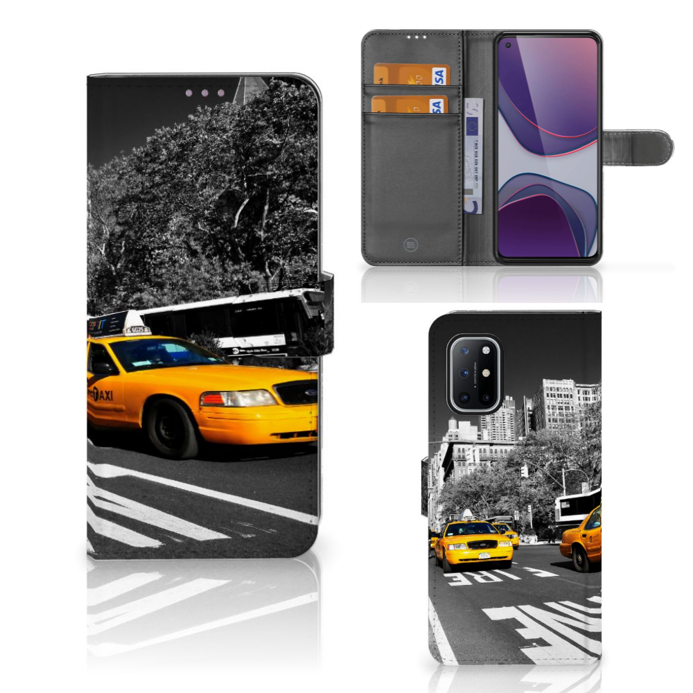 OnePlus 8T Flip Cover New York Taxi