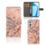 OnePlus 9 Bookcase Marmer Oranje