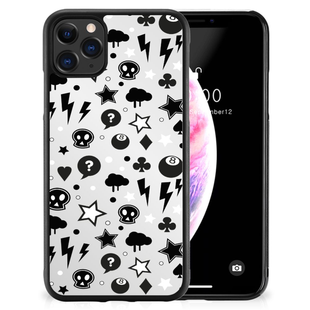 Mobiel Case Apple iPhone 11 Pro Max Silver Punk B2C Telecom