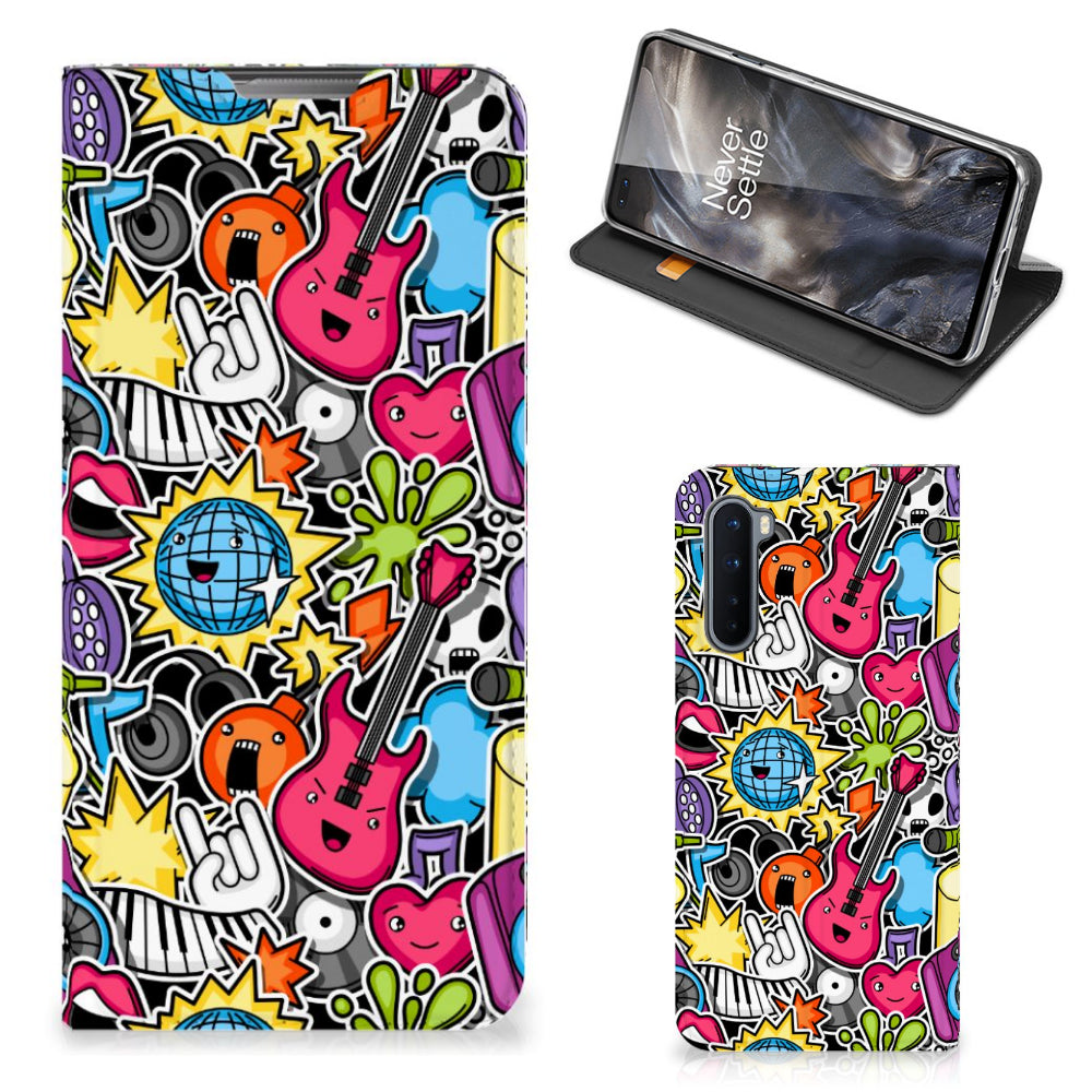 OnePlus Nord Hippe Standcase Punk Rock