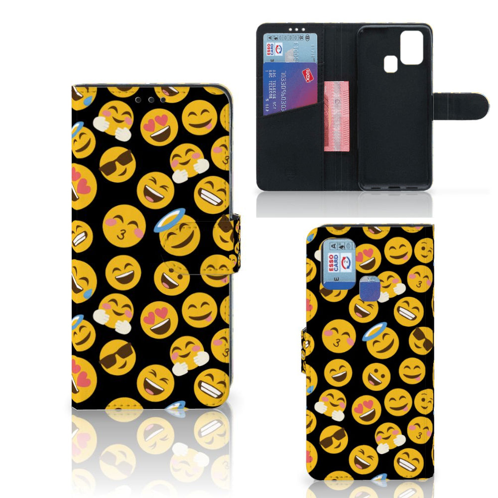 Samsung Galaxy M31 Telefoon Hoesje Emoji