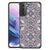 Samsung Galaxy S21 Plus Marmeren Print Telefoonhoesje Flower Tiles