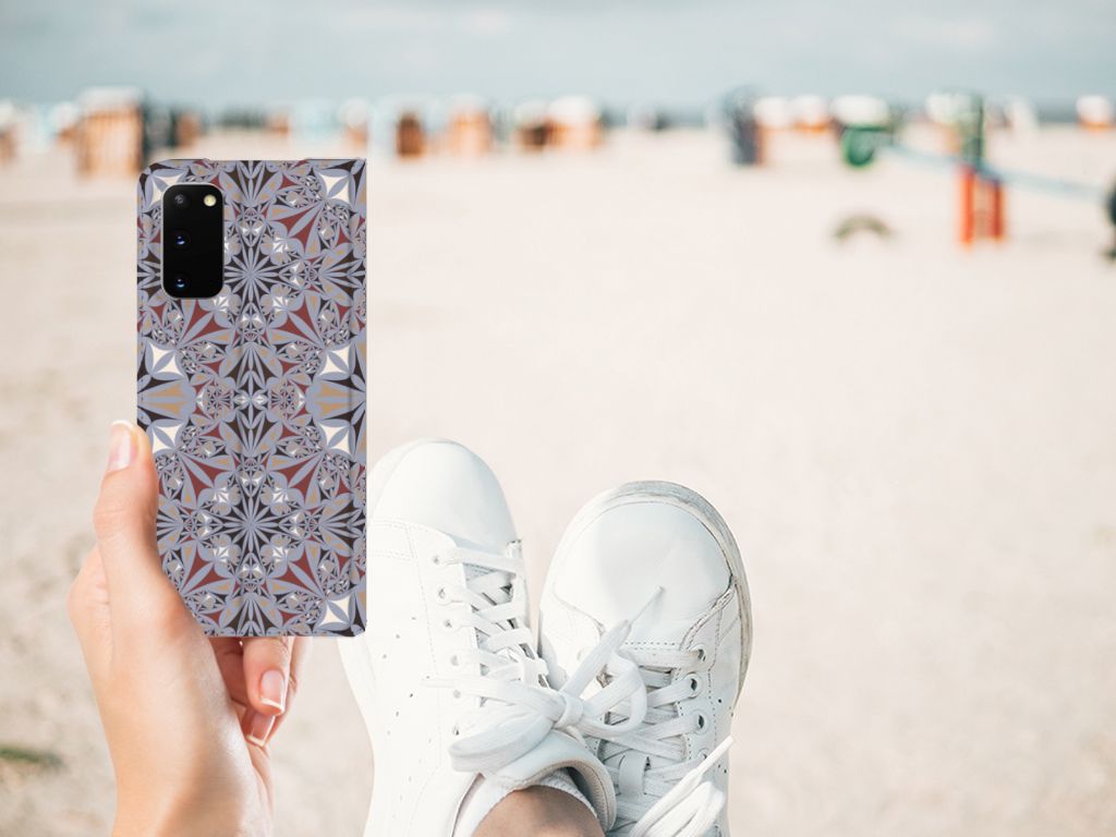 Samsung Galaxy S20 Standcase Flower Tiles - B2C Telecom