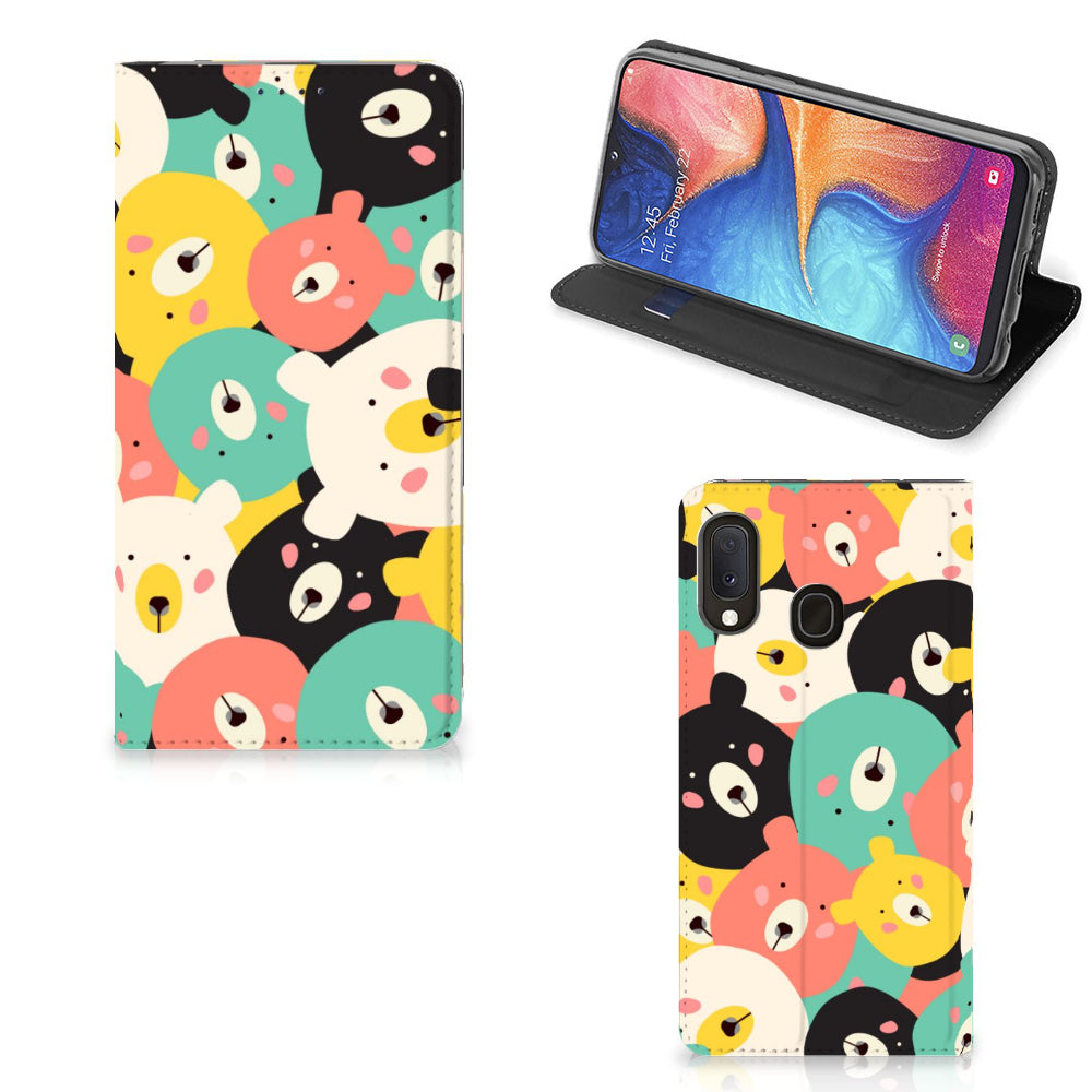 Samsung Galaxy A20e Magnet Case Bears