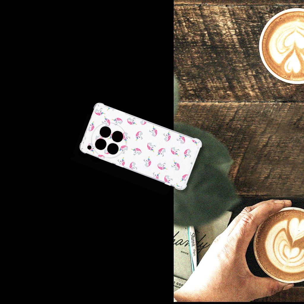 Doorzichtige Silicone Hoesje voor OnePlus 12 Unicorns B2C Telecom