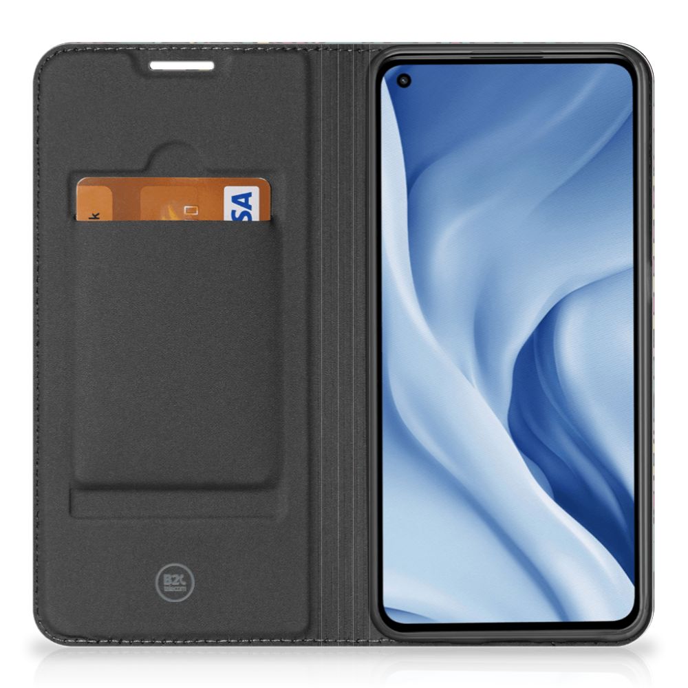 Xiaomi 11 Lite NE 5G | Mi 11 Lite Hoesje met Magneet Aztec - B2C Telecom