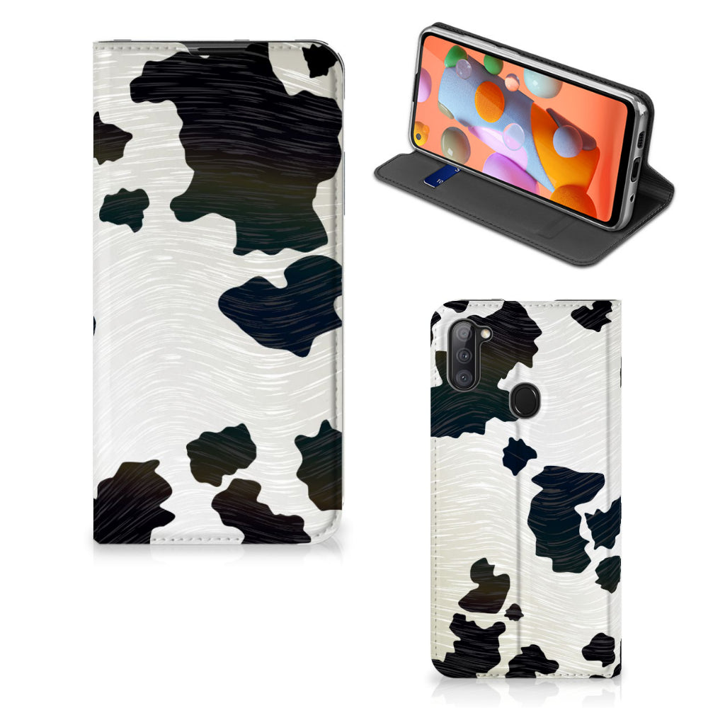 Samsung Galaxy M11 | A11 Hoesje maken Koeienvlekken