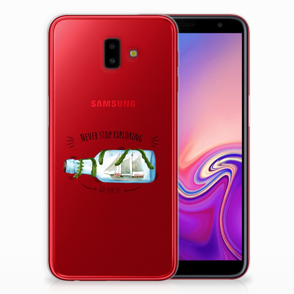 Samsung Galaxy J6 Plus (2018) Telefoonhoesje met Naam Boho Bottle
