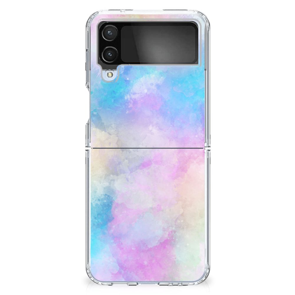 Hoesje maken Samsung Galaxy Z Flip 4 Watercolor Light