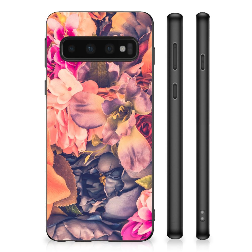Samsung Galaxy S10 Skin Case Bosje Bloemen