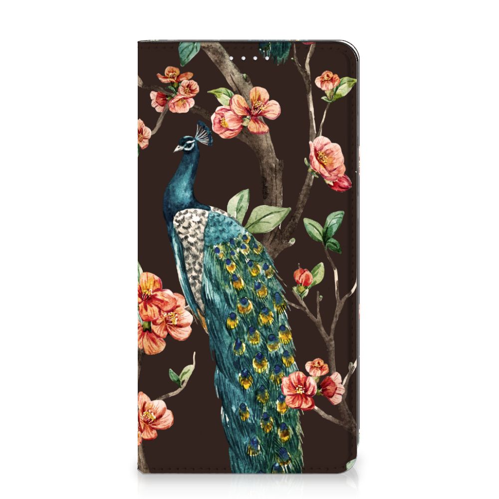 Samsung Galaxy S20 FE Hoesje maken Pauw met Bloemen - B2C Telecom