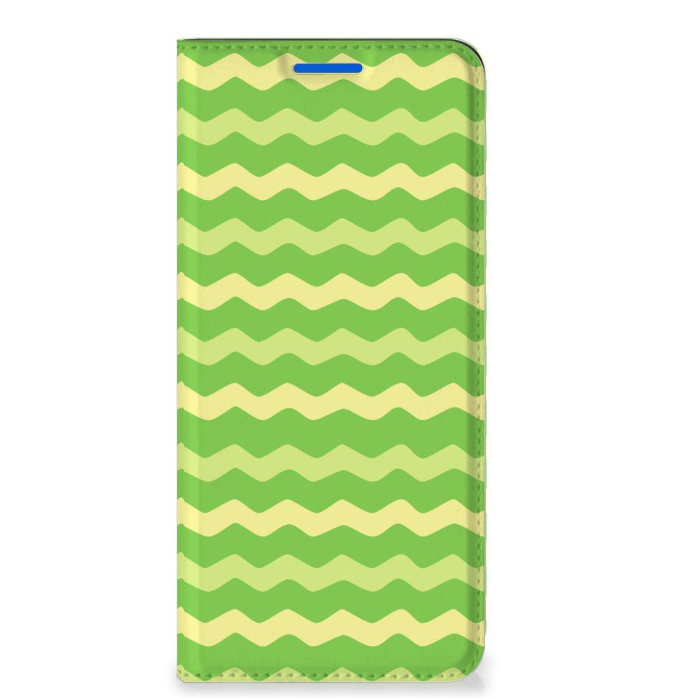 OPPO Reno6 5G Hoesje met Magneet Waves Green - B2C Telecom
