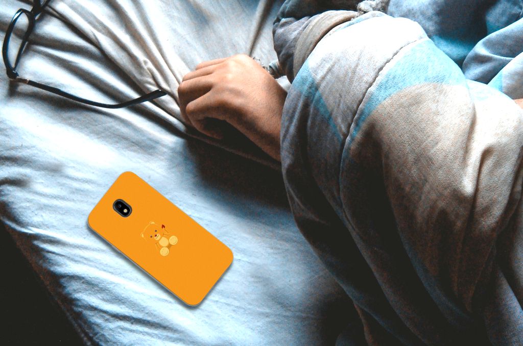 Samsung Galaxy J3 2017 Telefoonhoesje met Naam Baby Beer