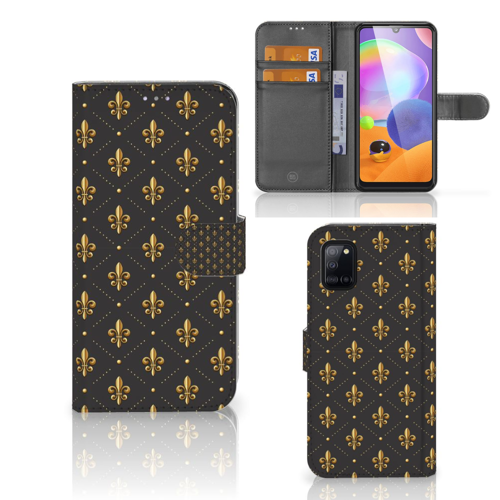 Samsung Galaxy A31 Telefoon Hoesje Franse Lelie