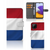 Samsung Galaxy A22 4G | M22 Bookstyle Case Nederlandse Vlag met artistiek ontwerp van de Nederlandse vlag.