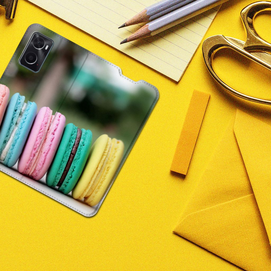 OPPO A96 | A76 Flip Style Cover Macarons - B2C Telecom