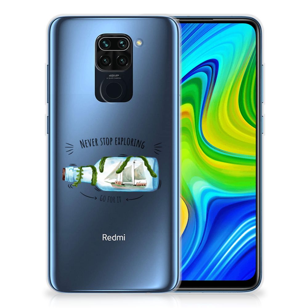 Xiaomi Redmi Note9 Telefoonhoesje met Naam Boho Bottle B2C Telecom