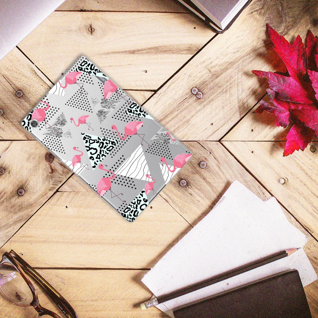 Lenovo Tab M10 Plus Back Case Flamingo Triangle - B2C Telecom