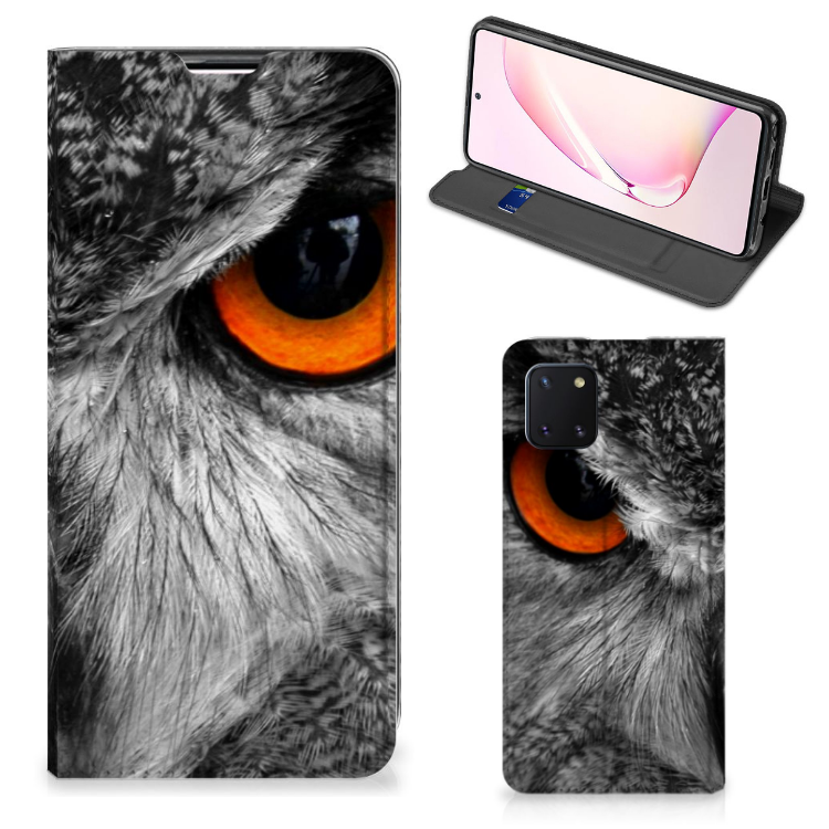 Samsung Galaxy Note 10 Lite Hoesje maken Uil - B2C Telecom
