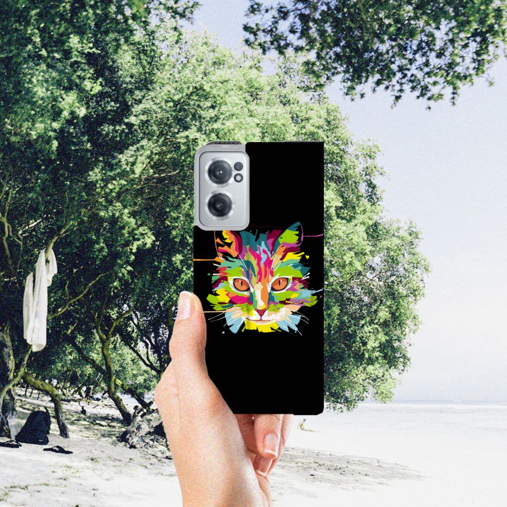 OnePlus Nord CE 2 5G Magnet Case Cat Color - B2C Telecom