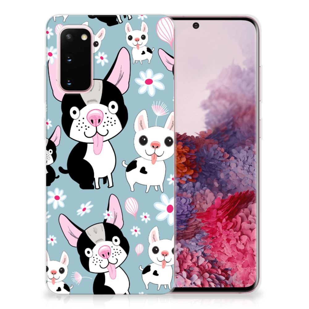 Samsung Galaxy S20 TPU Hoesje Hondjes B2C Telecom